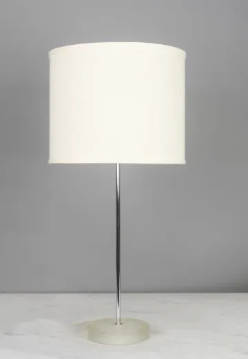 Polished Nickel Table Lamp