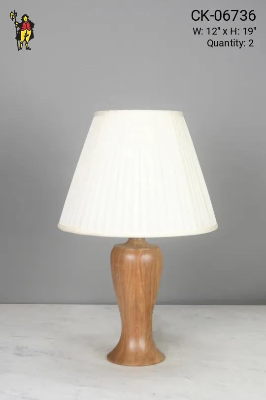 Wooden Table Lamp