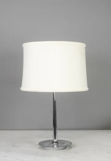 Contemporary Chrome Table Lamp
