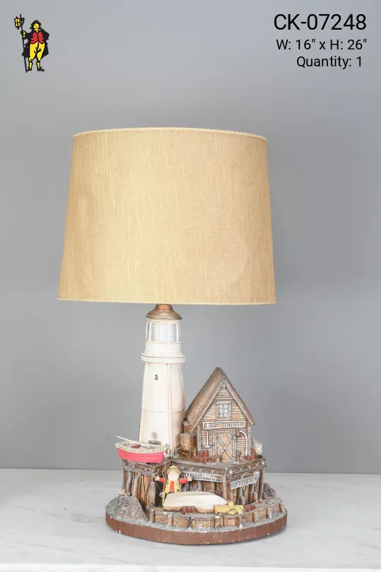 Nautical Scene Table Lamp