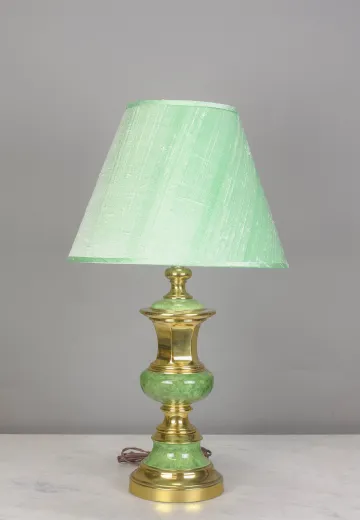 Marble & Brass Table Lamp