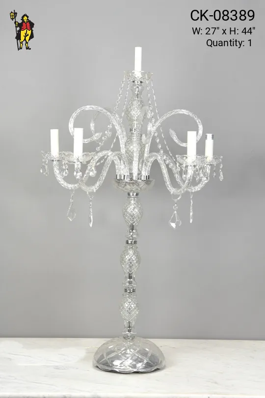 Crystal Table Candelabra