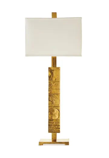 Oversize Brass Table Lamp
