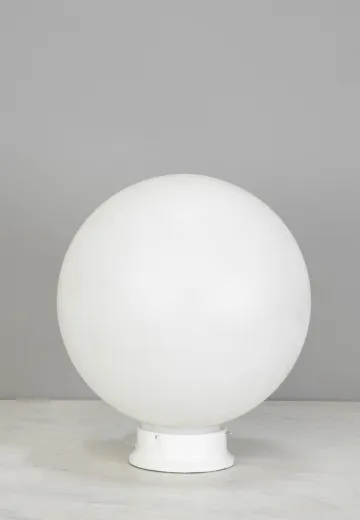 Fourteen Inch Plastic Globe Table Lamp