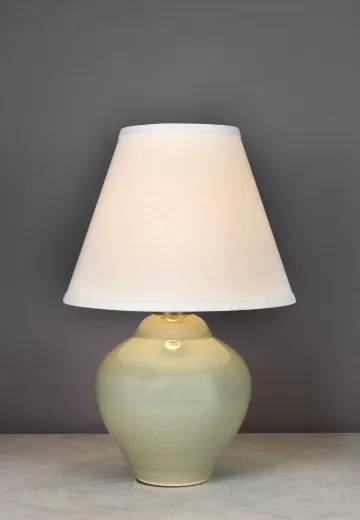 Green Ceramic Table Lamp