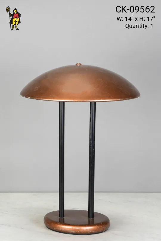 Metal Shaded Table Lamp