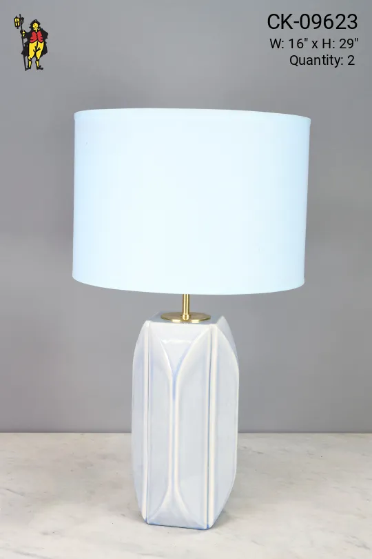 Blue Modern Ceramic Table Lamp