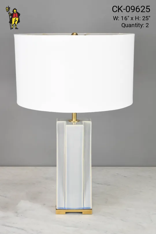 Blue Modern Ceramic Table Lamp
