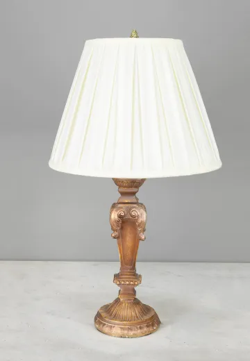Rust Ceramic Table Lamp