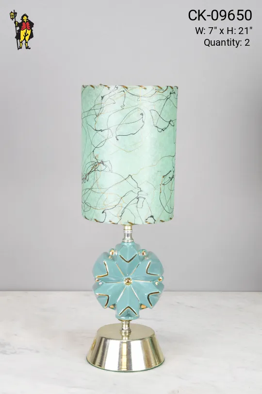 Ceramic Mid Century Table Lamp