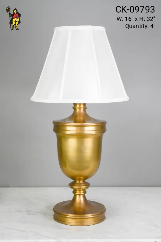Brass Urn Style Table Lamp