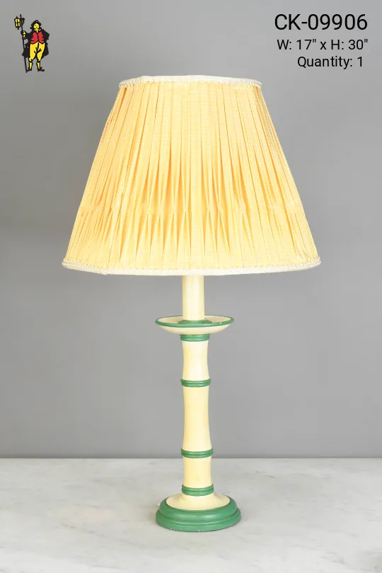 Wooden Vintage Table Lamp