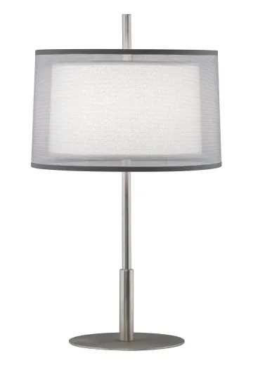 Stainless Steel Finished Modern Table Lamp (Candelabra)