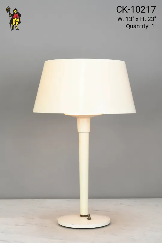 Plastic Vintage Table Lamp