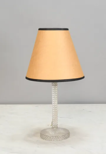 Small Crystal Table Lamp
