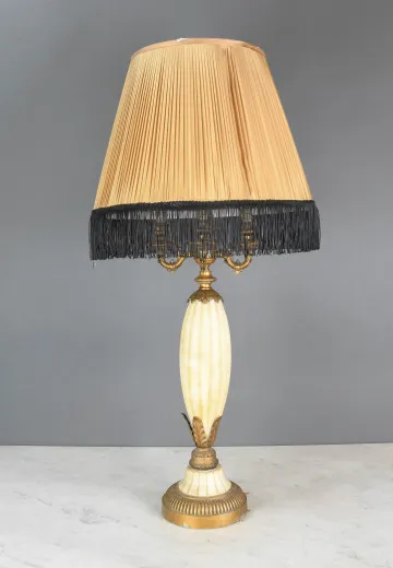 Marble Four Candle Table Lamp