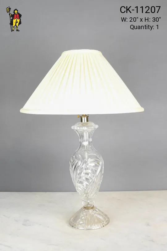 Crystal Traditional Table Lamp