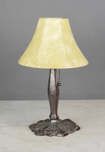 Floral Bronze Table Lamp