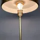 Modern Brass Shaded Table Lamp #4