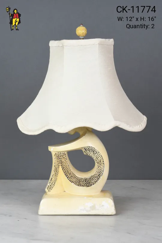 Small Ceramic Figure Table Lamp