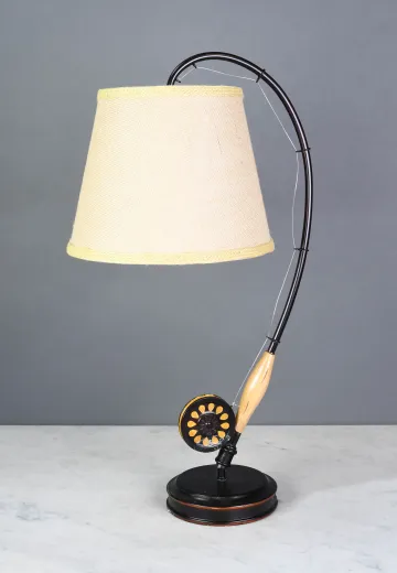 Fishing Pole Table Lamp