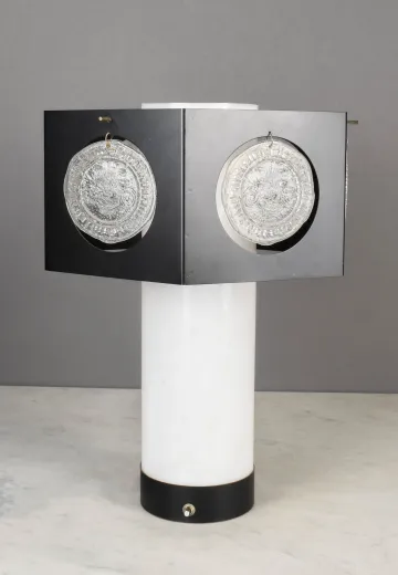 White & Black Table Lamp