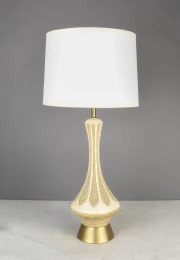 Beige Ceramic Table Lamp