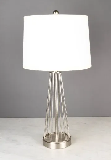 Nickel Table Lamp
