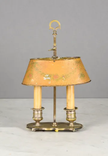 Distressed Two Candle Small Bouliette