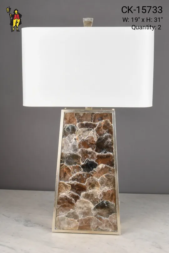 Capiz Shell Table Lamp