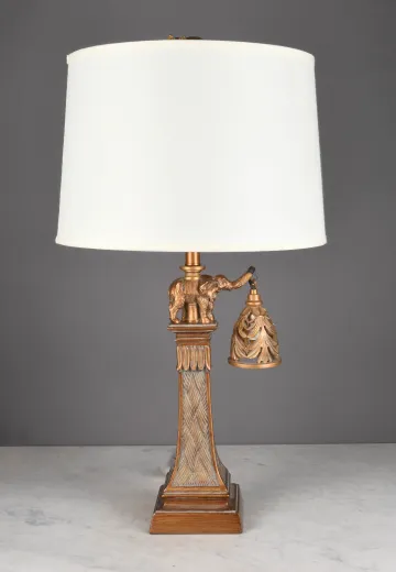 Elephant Two Light Table Lamp