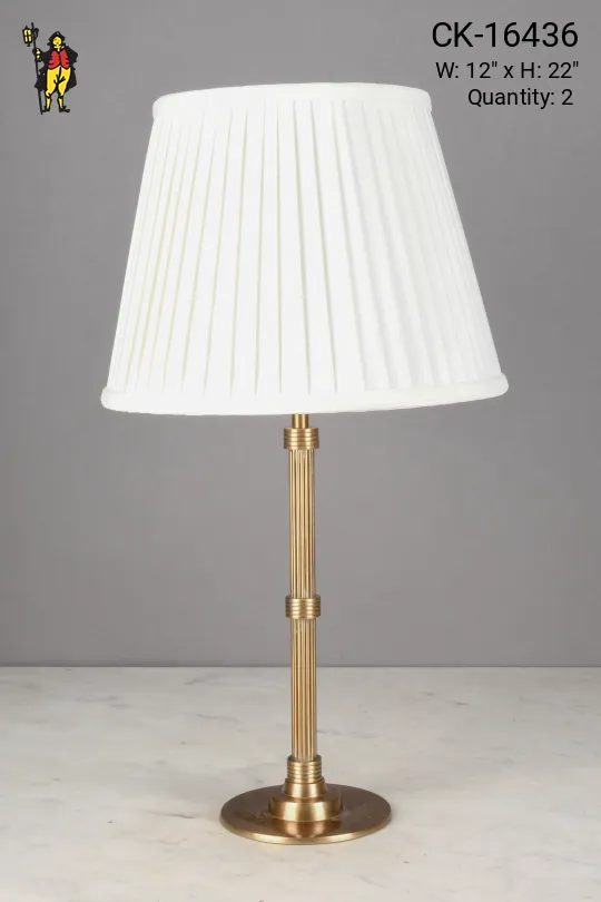 Antique Brass Traditional Table Lamp