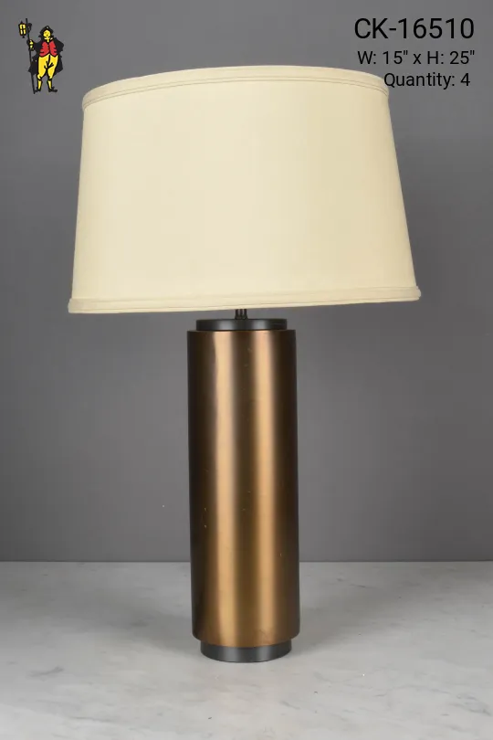 Modern Antique Brass Table Lamp