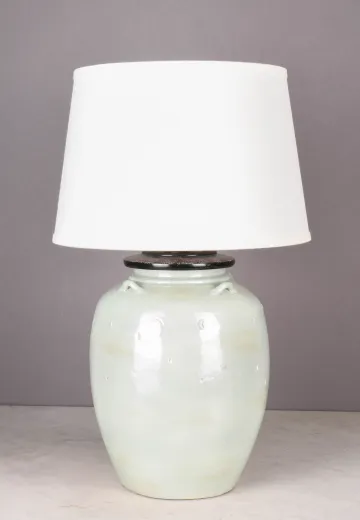 Light Green Ceramic Table Lamp