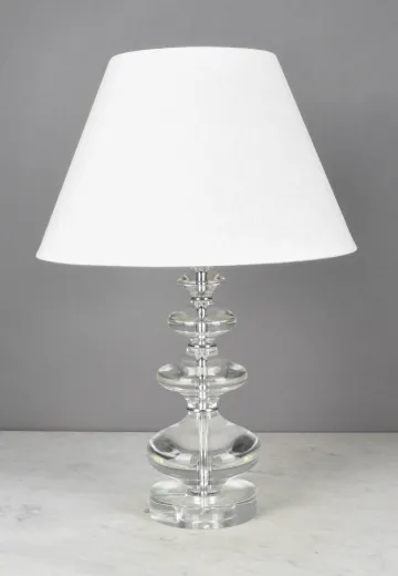 Traditional Glass Table Lamp