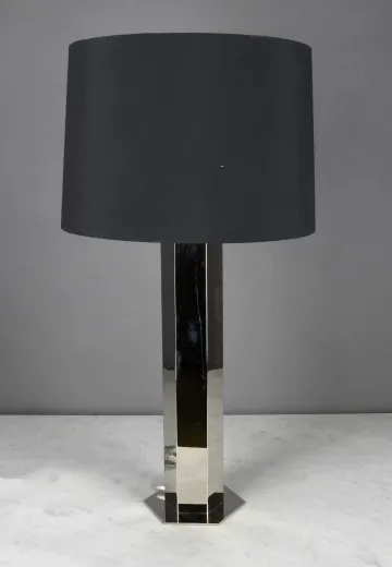 Modern Chrome Table Lamp