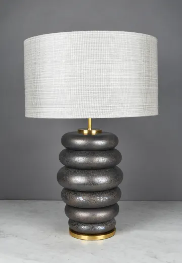 Crystal Bronze Phoebe Ceramic Table Lamp