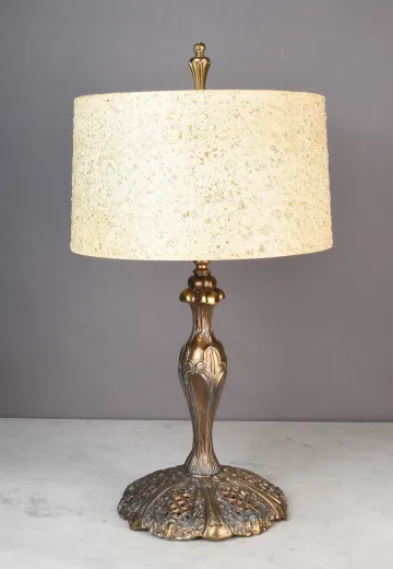 Antique Brass Distressed Table Lamp