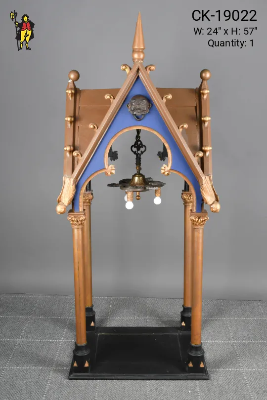 Wooden Gothic Religious Statute