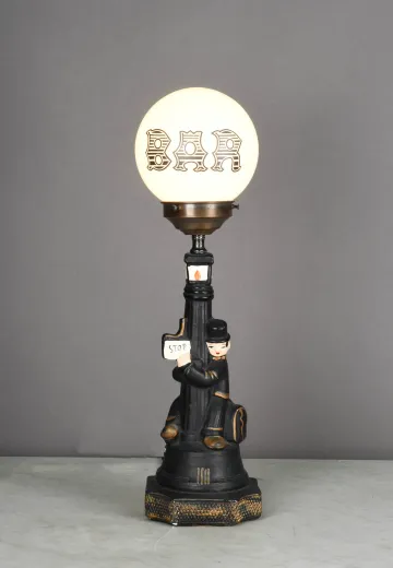 Drunken Figure Bar Lamp Post Table Lamp
