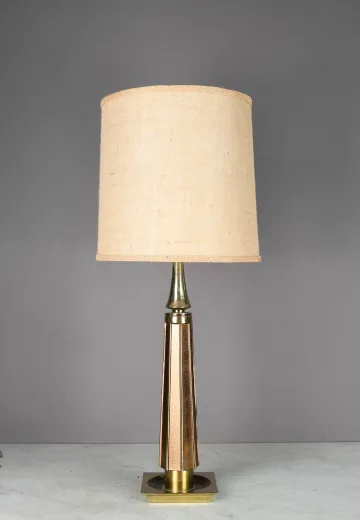 Mid Century Multi Finish Table Lamp