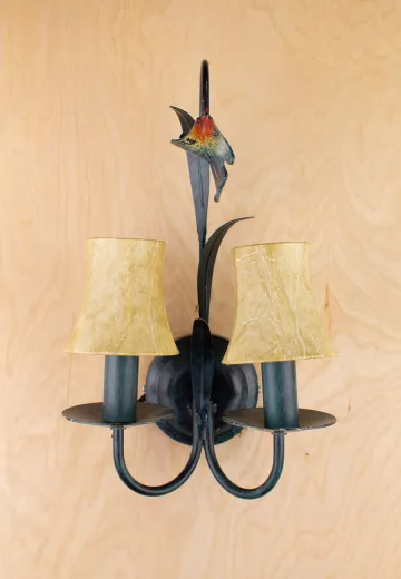 Flemish Two Candle Wall Sconce