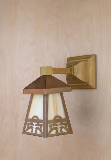 Brass Lantern Wall sconce