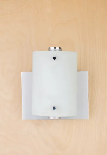 Glass Shaded Wall Sconce