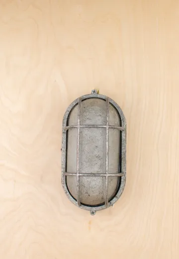 Metal Cage Wall Sconce