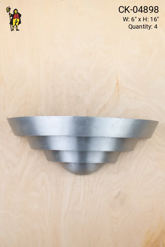 Silver Ring Pocket Wall Sconce