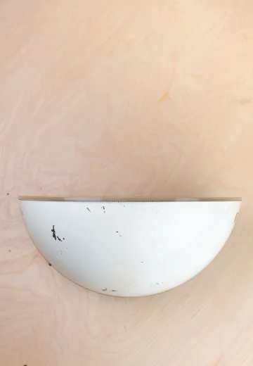 White Pocket Wall Sconce