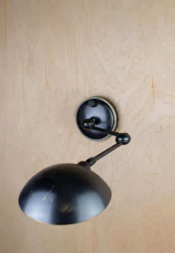 Adjustable Black Wall Sconce