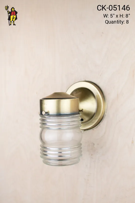 Jelly Jar Wall Sconce