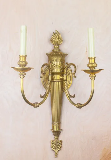 Two Light Traditional Wall Sconce